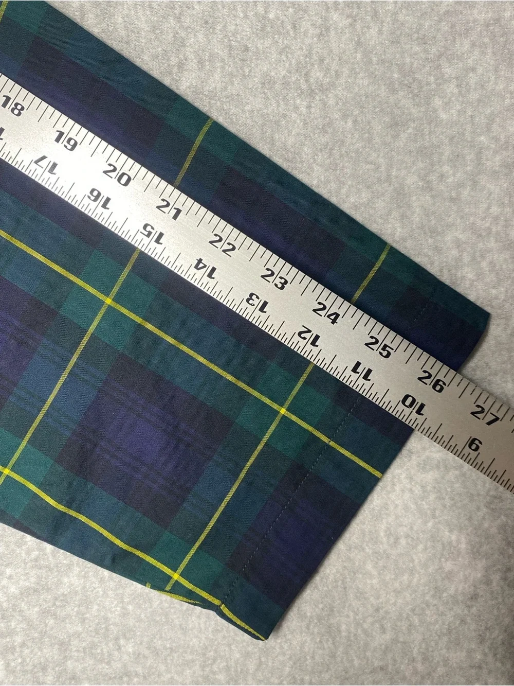 Polo Ralph Lauren Sleepwear Men’s Size XL Navy ,Green Plaid Long sleeve NWT